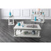 Arlington Antique White Coffee Table - Visions in Furniture (La Mirada, CA)