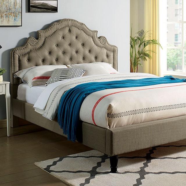 Aubree Queen Bed - Visions in Furniture (La Mirada, CA)