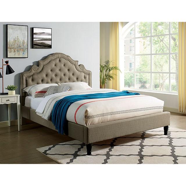 Aubree Queen Bed - Visions in Furniture (La Mirada, CA)