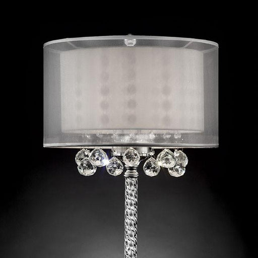 30"H Table Lamp, Hanging Crystal - Visions in Furniture (La Mirada, CA)