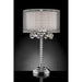 30"H Table Lamp, Hanging Crystal - Visions in Furniture (La Mirada, CA)