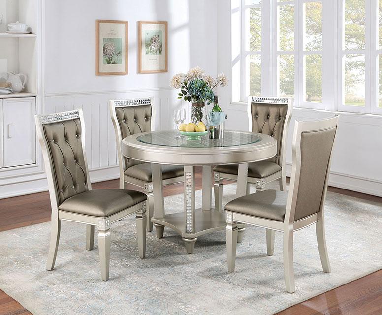 Adelina Dining Table Set - Visions in Furniture (La Mirada, CA)
