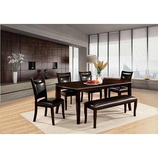 Woodside Dining Table Set with Bench - Visions in Furniture (La Mirada, CA)