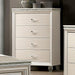 ALLIE Chest Beige & Brown - Visions in Furniture (La Mirada, CA)