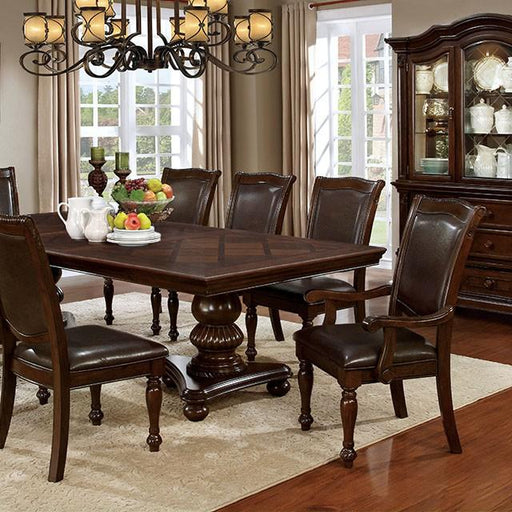 Alpena Brown Cherry Dining Table - Visions in Furniture (La Mirada, CA)