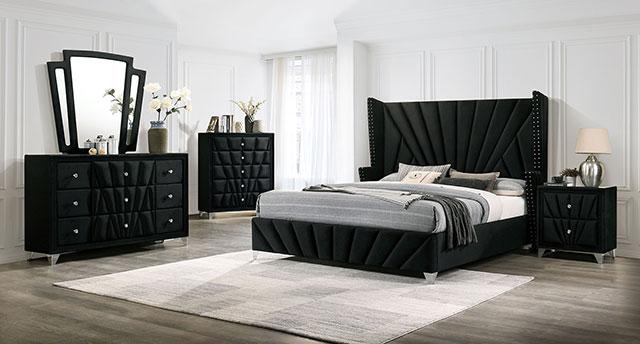 Carissa Queen Bedroom Set - Visions in Furniture (La Mirada, CA)