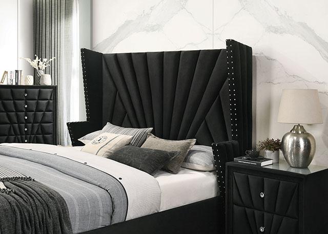 Carissa Queen Bedroom Set - Visions in Furniture (La Mirada, CA)