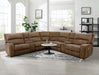 APOSTOLOS Power Sectional, Brown - Visions in Furniture (La Mirada, CA)