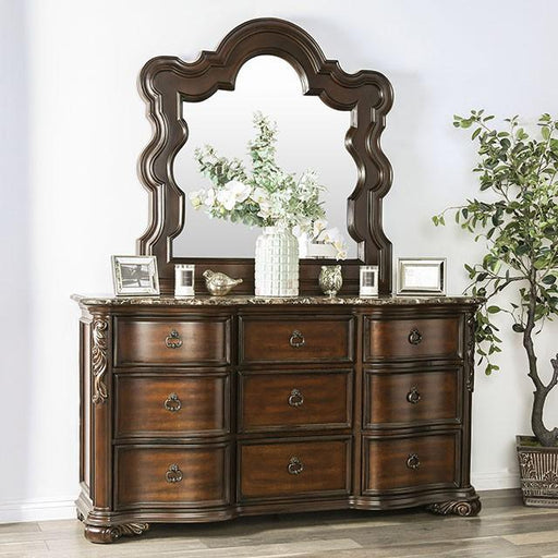 Arcturus Brown Cherry Dresser - Visions in Furniture (La Mirada, CA)