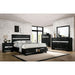 CHRISSY E.King, Full, & Queen Bed White, Grey, & Black - Visions in Furniture (La Mirada, CA)