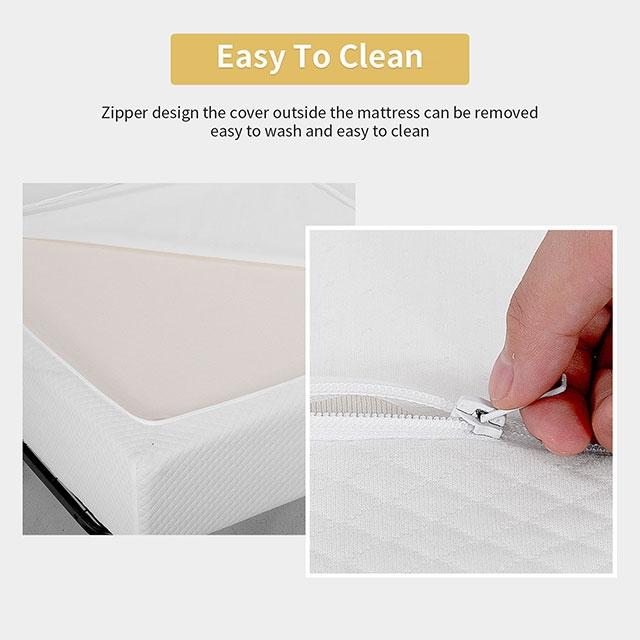 Artemisia 8" Memory Foam Mattress White - Visions in Furniture (La Mirada, CA)