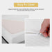Artemisia 8" Memory Foam Mattress White - Visions in Furniture (La Mirada, CA)