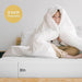 Artemisia 8" Memory Foam Mattress White - Visions in Furniture (La Mirada, CA)