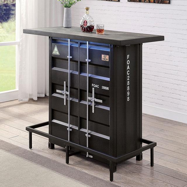 Dicarda 3 Pc Bar Table Set - Visions in Furniture (La Mirada, CA)