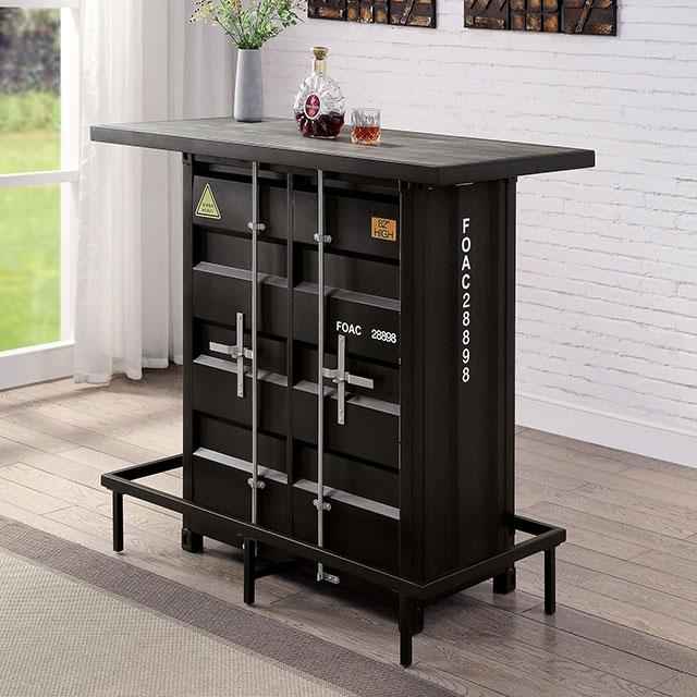 Dicarda 3 Pc Bar Table Set - Visions in Furniture (La Mirada, CA)