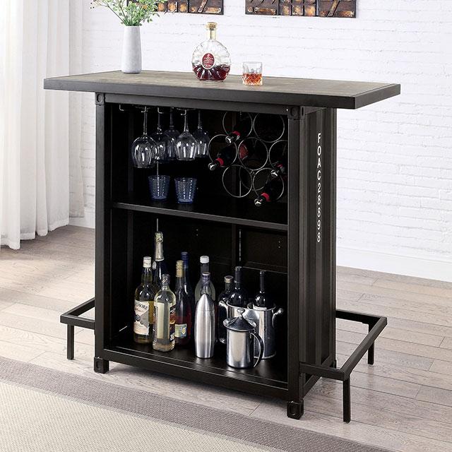 Dicarda 3 Pc Bar Table Set - Visions in Furniture (La Mirada, CA)