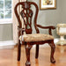 ELANA Brown Cherry Dining Table w/ 18" Butterfly Leaf - Visions in Furniture (La Mirada, CA)