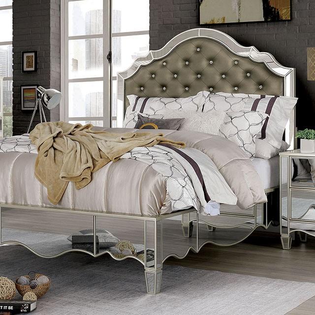 ELIORA Cal.King, E.King, & Queen Bed - Visions in Furniture (La Mirada, CA)