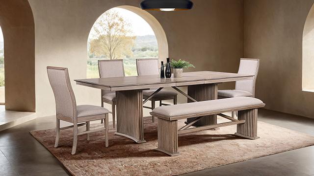 Ellesmere 6 Pc Dining Table Set - Visions in Furniture (La Mirada, CA)