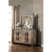 AVEIRO Rustic Natural Tone Mirror - Visions in Furniture (La Mirada, CA)