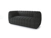 AVERSA Loveseat, Black, Gray, & White - Visions in Furniture (La Mirada, CA)