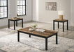 Findlay 3 Pc. Table Set - Visions in Furniture (La Mirada, CA)