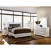 CLEMENTINE Glossy White Night Stand - Visions in Furniture (La Mirada, CA)