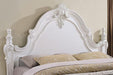Francione Bed Chrome & Cherry - Visions in Furniture (La Mirada, CA)