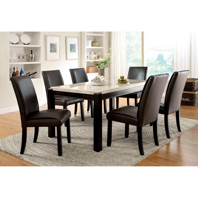 Gladstone 7 Pc Dining Table Set - Visions in Furniture (La Mirada, CA)