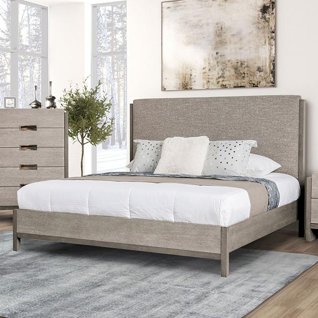 Gristalt E.King & Queen Bed - Visions in Furniture (La Mirada, CA)