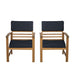 Hana 4 Pc. Patio Set Blue - Visions in Furniture (La Mirada, CA)
