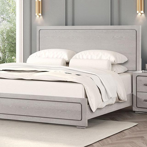 Crowthorne Bed White & Grey - Visions in Furniture (La Mirada, CA)