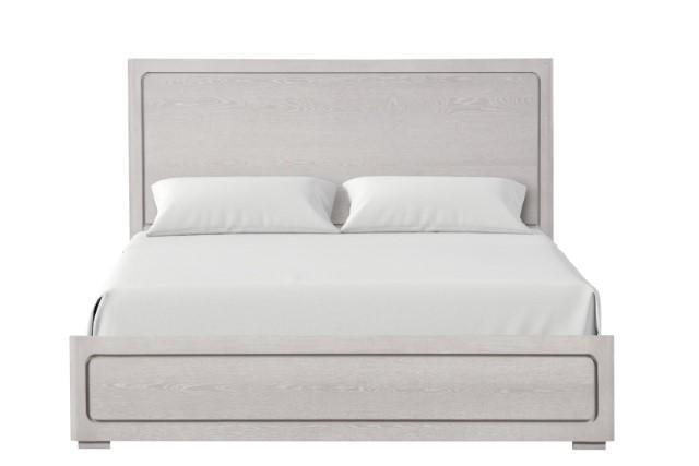Crowthorne E.King & Queen Bed Grey & White - Visions in Furniture (La Mirada, CA)