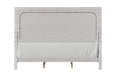 Crowthorne E.King & Queen Bed Grey & White - Visions in Furniture (La Mirada, CA)