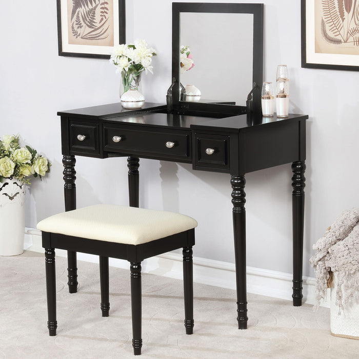 Baylee Vanity Set - Visions in Furniture (La Mirada, CA)