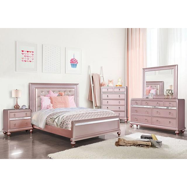 Avior 4 Pc Full Bedroom Set - Visions in Furniture (La Mirada, CA)