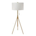 Zaya Stained Gold Floor Lamp - Visions in Furniture (La Mirada, CA)