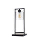 Zoe Black 6"H Table Lamp - Visions in Furniture (La Mirada, CA)