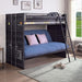 LAFRAY Twin Bunk Bed w/ Futon Base - Visions in Furniture (La Mirada, CA)