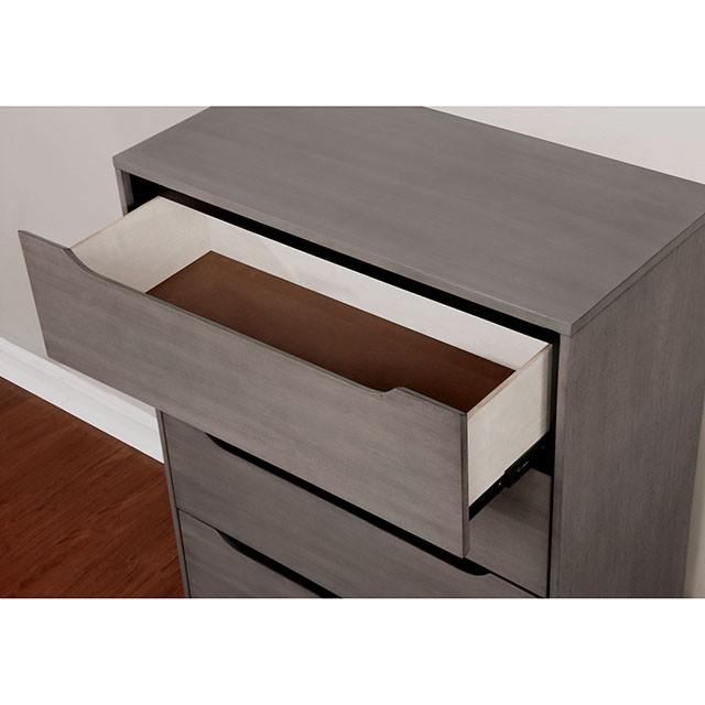 Lennart Gray Chest - Visions in Furniture (La Mirada, CA)