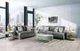 LEYTONSTONE Loveseat, Gray - Visions in Furniture (La Mirada, CA)