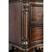 Menodora Brown Cherry Cal.King, E.King, Queen Bed - Visions in Furniture (La Mirada, CA)