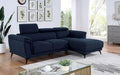 NAPANEE Sectional, Navy - Visions in Furniture (La Mirada, CA)