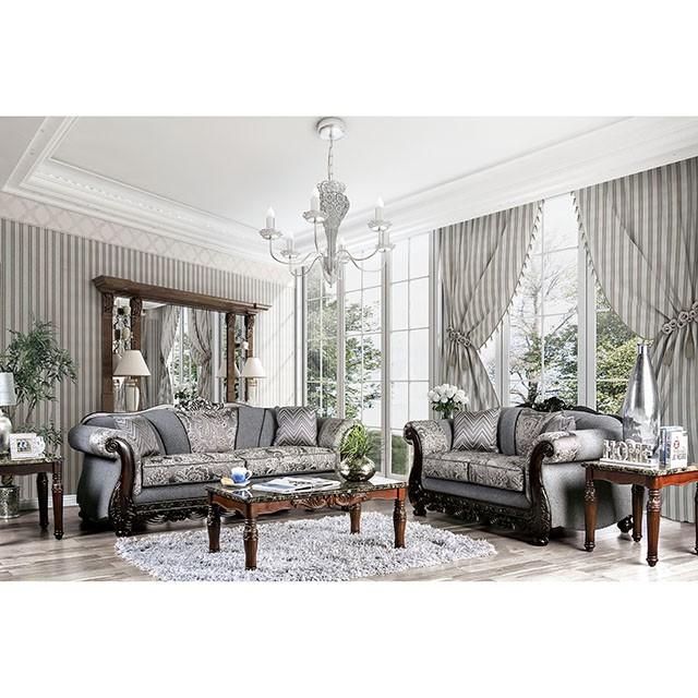 Newdale Gray Sofa - Visions in Furniture (La Mirada, CA)
