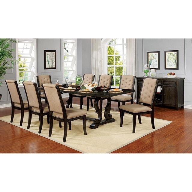 Patience Dark Walnut Dining Table - Visions in Furniture (La Mirada, CA)