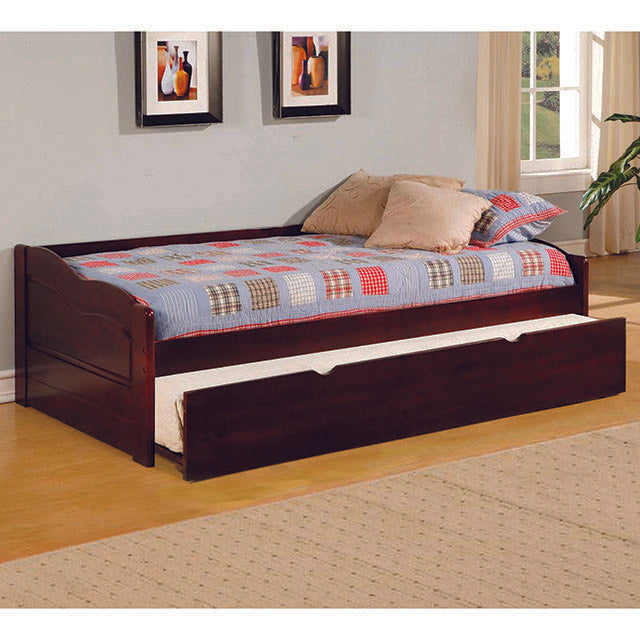Sunset Cherry Daybed w/ Trundle, Cherry - Visions in Furniture (La Mirada, CA)
