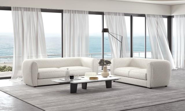 VERDAL Loveseat, Off-White - Visions in Furniture (La Mirada, CA)