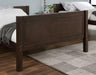 STAMOS Full/Full, Twin/Full, & Twin/twin Bunk Bed, Walnut - Visions in Furniture (La Mirada, CA)