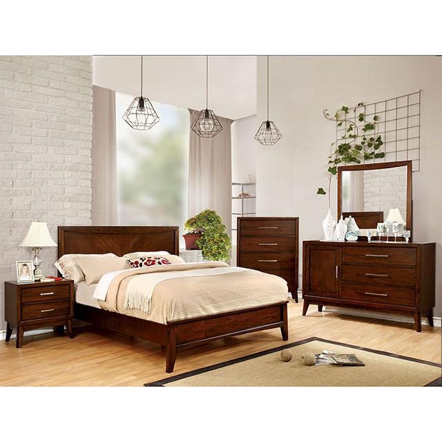 SNYDER Brown Cherry Mirror - Visions in Furniture (La Mirada, CA)