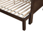 STAMOS Full/Full, Twin/Full, & Twin/twin Bunk Bed, Walnut - Visions in Furniture (La Mirada, CA)